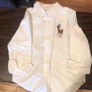 Ralph Lauren - Boys Button Up - NEVER WORN - EXCELLENT CONDITION!
